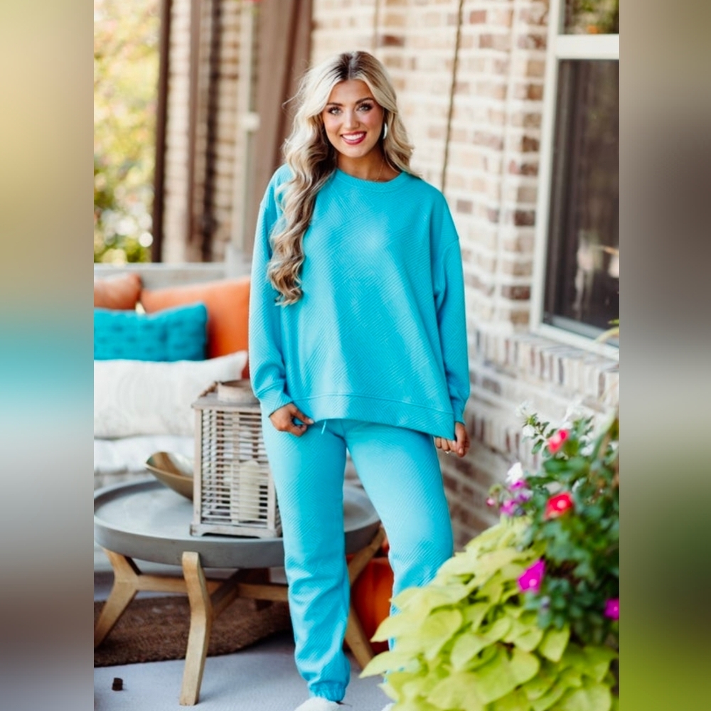 Turquoise Jogget Set